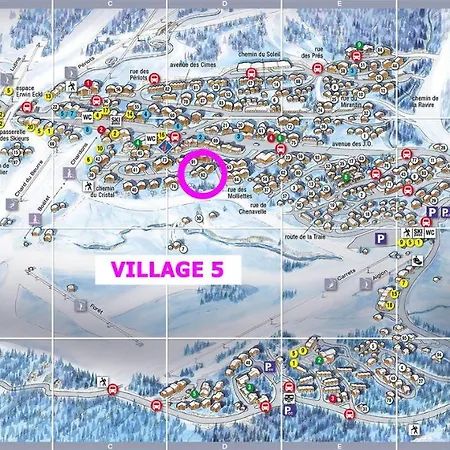 Appt 4/5 Pers. Front De Neige Apartment